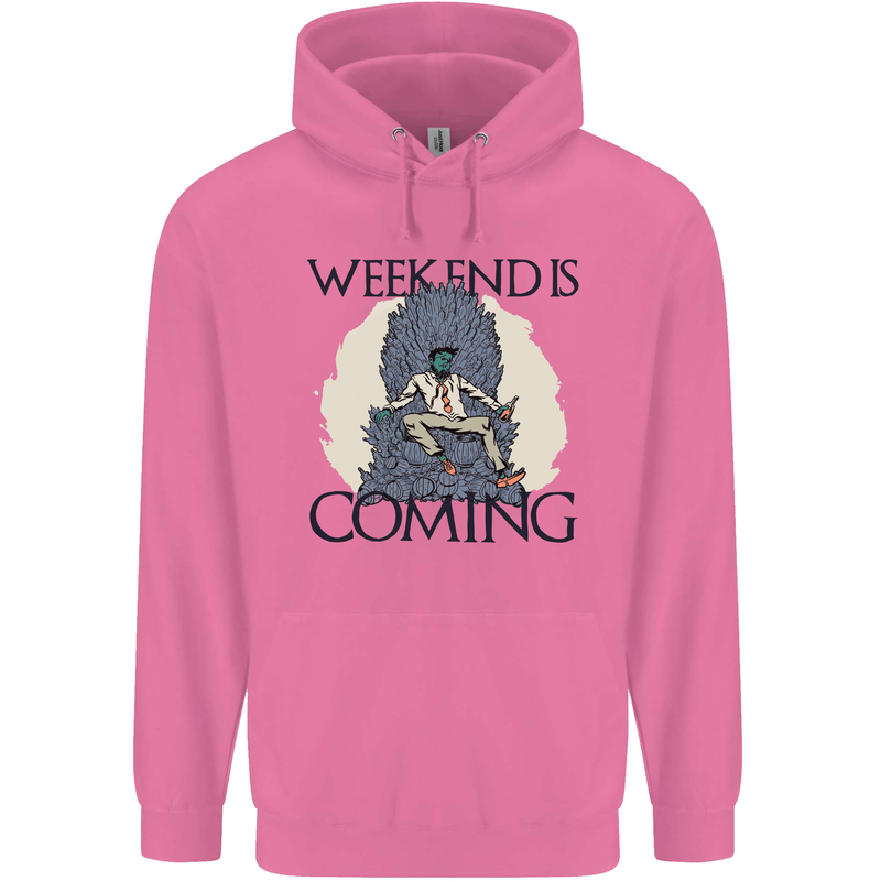 Weekend Funny Beer Cider Wine Alcohol Gin Mens 80% Cotton Hoodie Azelea
