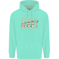 Weekly Coffee To Alcohol Evolution Wine Childrens Kids Hoodie Peppermint