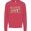 Weekly Coffee To Alcohol Evolution Wine Kids Sweatshirt Jumper Heliconia
