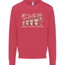 Weekly Coffee To Alcohol Evolution Wine Kids Sweatshirt Jumper Heliconia