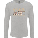 Weekly Coffee To Alcohol Evolution Wine Mens Long Sleeve T-Shirt Sports Grey