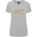 Weekly Coffee To Alcohol Evolution Wine Womens Wider Cut T-Shirt Sports Grey