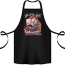 Welding Joke All the Good Ones Argon Welder Cotton Apron 100% Organic Black