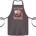 Welding Joke All the Good Ones Argon Welder Cotton Apron 100% Organic Dark Grey