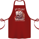 Welding Joke All the Good Ones Argon Welder Cotton Apron 100% Organic Maroon