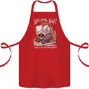 Welding Joke All the Good Ones Argon Welder Cotton Apron 100% Organic Red
