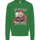 Welding Joke All the Good Ones Argon Welder Kids Sweatshirt Jumper Irish Green