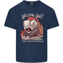Welding Joke All the Good Ones Argon Welder Kids T-Shirt Childrens Navy Blue