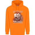Welding Joke All the Good Ones Argon Welder Mens 80% Cotton Hoodie Orange