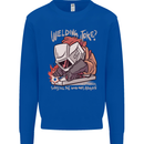 Welding Joke All the Good Ones Argon Welder Mens Sweatshirt Jumper Royal Blue