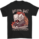 Welding Joke All the Good Ones Argon Welder Mens T-Shirt Cotton Gildan Black