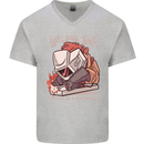 Welding Joke All the Good Ones Argon Welder Mens V-Neck Cotton T-Shirt Sports Grey