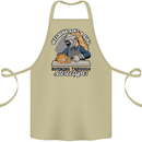 Welding Like a Girl Funny Welder Cotton Apron 100% Organic Khaki