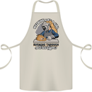 Welding Like a Girl Funny Welder Cotton Apron 100% Organic Natural