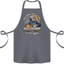 Welding Like a Girl Funny Welder Cotton Apron 100% Organic Steel