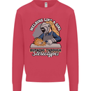 Welding Like a Girl Funny Welder Kids Sweatshirt Jumper Heliconia