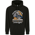 Welding Like a Girl Funny Welder Mens 80% Cotton Hoodie Black