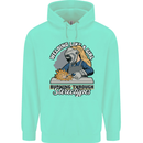 Welding Like a Girl Funny Welder Mens 80% Cotton Hoodie Peppermint