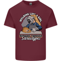Welding Like a Girl Funny Welder Mens Cotton T-Shirt Tee Top Maroon