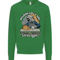Welding Like a Girl Funny Welder Mens Sweatshirt Jumper Irish Green