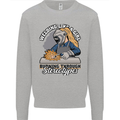 Welding Like a Girl Funny Welder Mens Sweatshirt Jumper Sports Grey