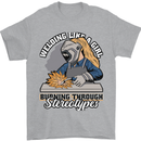 Welding Like a Girl Funny Welder Mens T-Shirt 100% Cotton Sports Grey