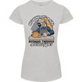 Welding Like a Girl Funny Welder Womens Petite Cut T-Shirt Sports Grey
