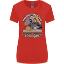 Welding Like a Girl Funny Welder Womens Wider Cut T-Shirt Red