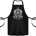Welsh Soul Biker Attitude Bike Motorcycle Cotton Apron 100% Organic Black