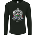 Welsh Soul Biker Attitude Bike Motorcycle Mens Long Sleeve T-Shirt Black