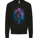 Werewolf & Child Wolf Horror Halloween Mens Sweatshirt Jumper Black