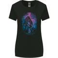 Werewolf & Child Wolf Horror Halloween Womens Wider Cut T-Shirt Black