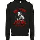 What Doesn't Kill Halloween Serial Killer Kids Sweatshirt Jumper Black