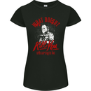What Doesn't Kill Halloween Serial Killer Womens Petite Cut T-Shirt Black