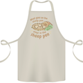 What Goes On In the Sheep Pen Farming Cotton Apron 100% Organic Natural