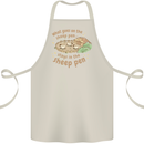 What Goes On In the Sheep Pen Farming Cotton Apron 100% Organic Natural