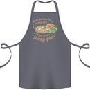 What Goes On In the Sheep Pen Farming Cotton Apron 100% Organic Steel