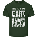 What a Fart Smella Looks Like Funny Slogan Mens Cotton T-Shirt Tee Top Forest Green