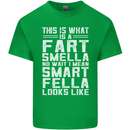 What a Fart Smella Looks Like Funny Slogan Mens Cotton T-Shirt Tee Top Irish Green