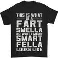 What a Fart Smella Looks Like Funny Slogan Mens T-Shirt Cotton Gildan Black