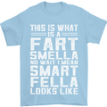 What a Fart Smella Looks Like Funny Slogan Mens T-Shirt Cotton Gildan Light Blue