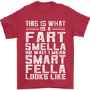 What a Fart Smella Looks Like Funny Slogan Mens T-Shirt Cotton Gildan Red