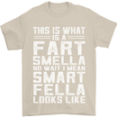 What a Fart Smella Looks Like Funny Slogan Mens T-Shirt Cotton Gildan Sand