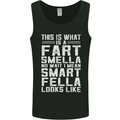What a Fart Smella Looks Like Funny Slogan Mens Vest Tank Top Black