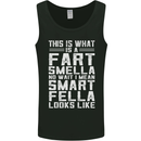 What a Fart Smella Looks Like Funny Slogan Mens Vest Tank Top Black