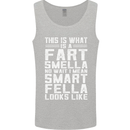 What a Fart Smella Looks Like Funny Slogan Mens Vest Tank Top Sports Grey
