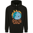 When I Die Funny Climate Change Childrens Kids Hoodie Black