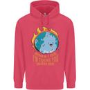 When I Die Funny Climate Change Childrens Kids Hoodie Heliconia