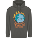 When I Die Funny Climate Change Childrens Kids Hoodie Storm Grey