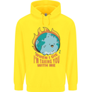 When I Die Funny Climate Change Childrens Kids Hoodie Yellow